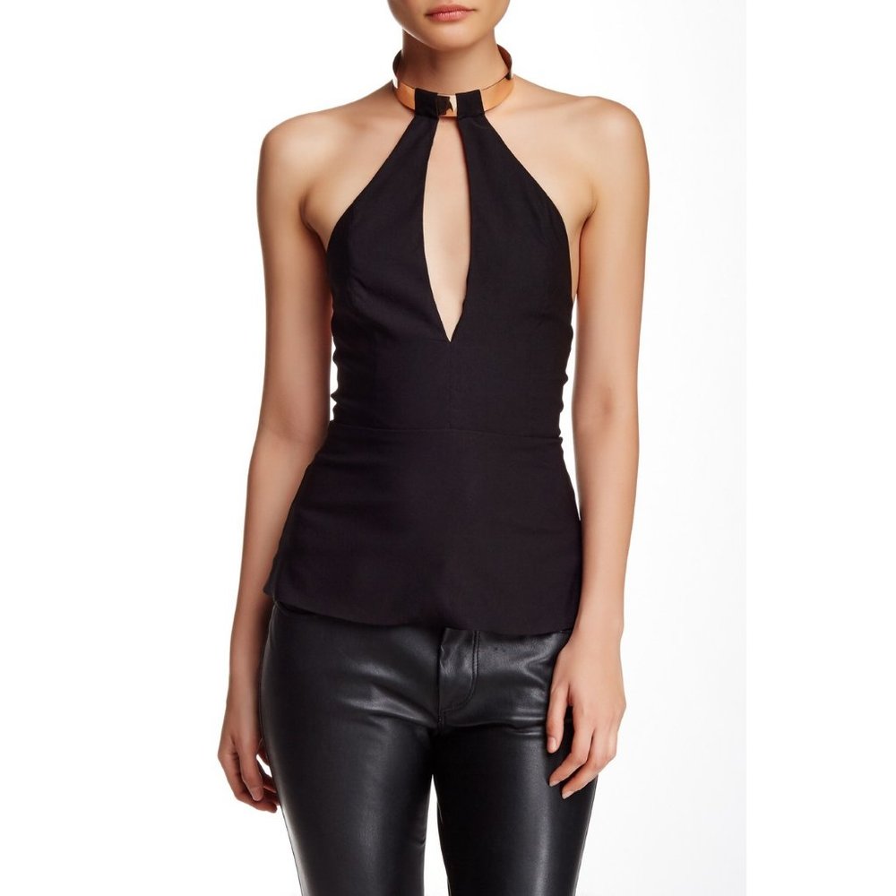 STYLESTALKER SAVONA TOP - BLACK